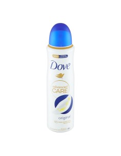 Dove Original Spray 0 Alcohol Anti-Transpirant 150ml Spray