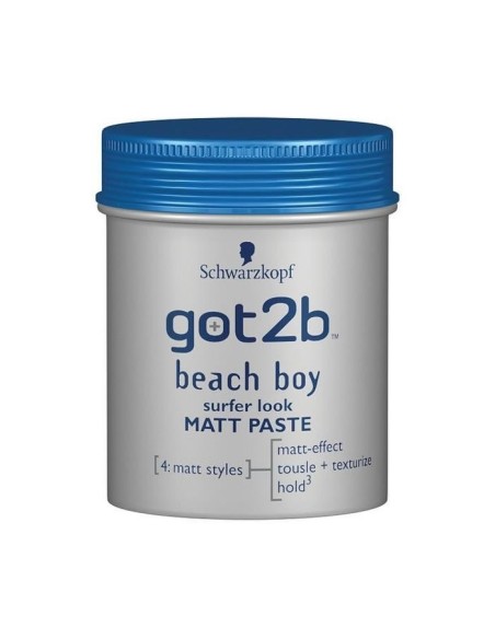 Schwarzkopf Got2b Beach Boy Pate Modelante Matte Surfer Look 100ml