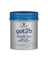 Schwarzkopf Got2b Beach Boy Pate Modelante Matte Surfer Look 100ml