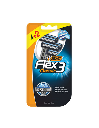 Bic Flex 3 Hojas Maq Afeitar 4 2 Ud Bic Flex 3 Hojas Maq Afeitar 4 2 Ud
