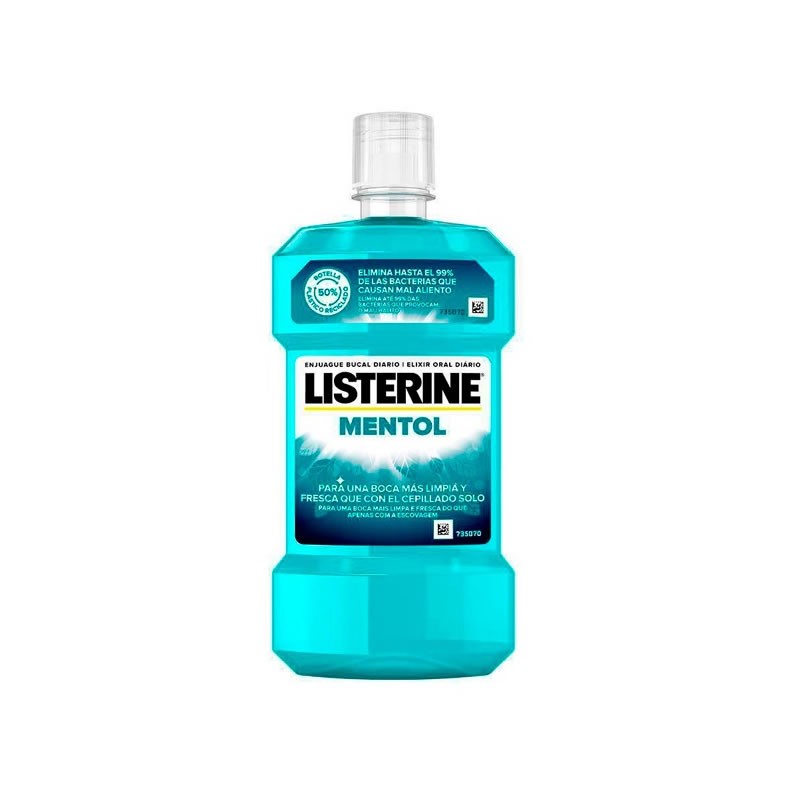 Listerine Menthol 750ml Listerine Menthol 750ml