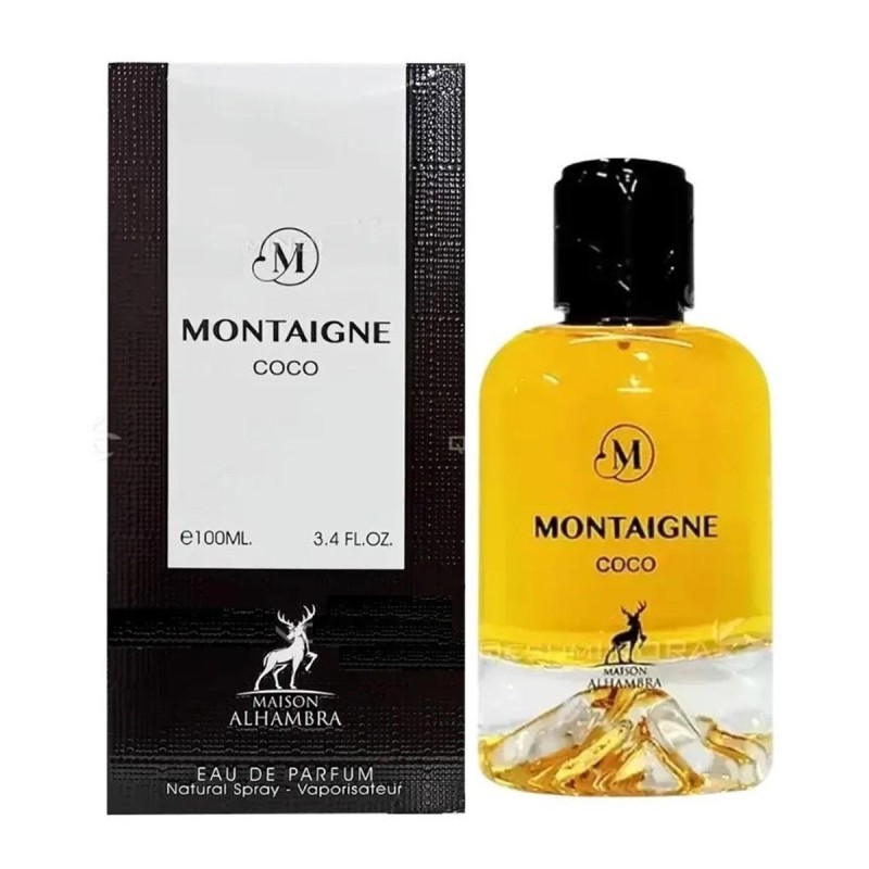 Maison Alhambra Montaigne Coco Eau De Parfum 100ml Spray Maison Alhambra Montaigne Coco Eau De Parfum 100ml Spray