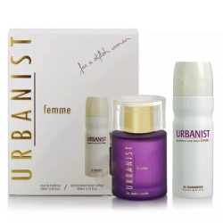 Al Haramain Urbanist Femme Eau De Parfum 100ml Spray Desodorante Corpo