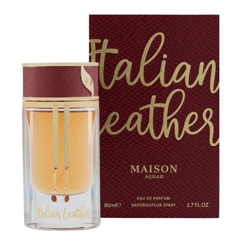 Maison Asrar Italian Leather Eau De Parfum 80ml Spray Maison Asrar Italian Leather Eau De Parfum 80ml Spray