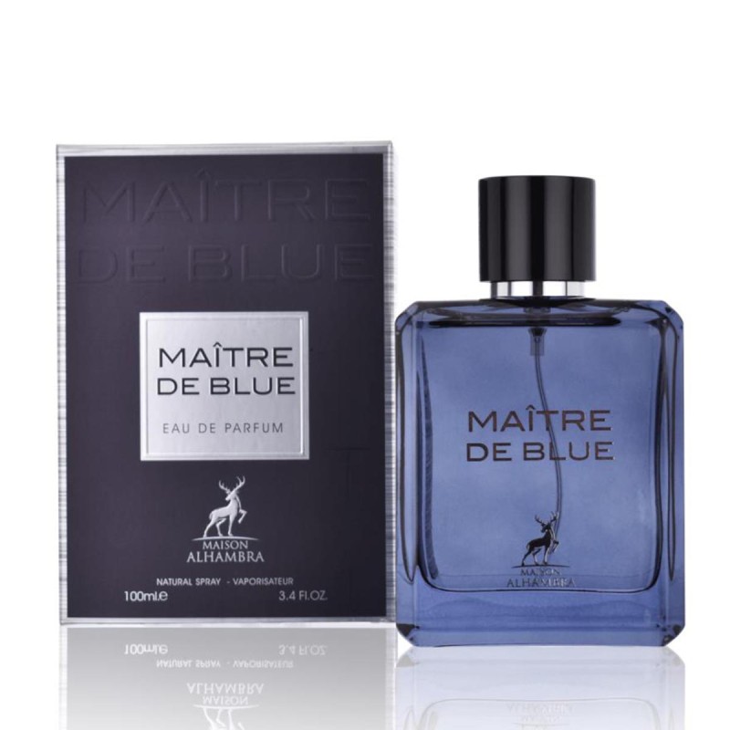 Maison Alhambra Maitrew De Blue Eau De Parfum 100ml Spray Maison Alhambra Maitrew De Blue Eau De Parfum 100ml Spray