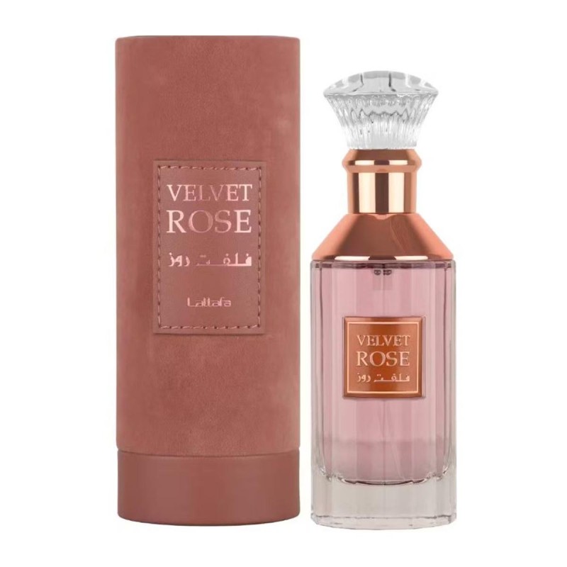 Lattafa Velvet Rose Eau De Parfum 100ml Spray Lattafa Velvet Rose Eau De Parfum 100ml Spray