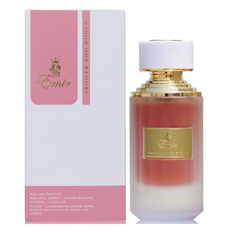 Emir Vainilla y Rosas Eau De Parfum 75ml Spray Emir Vainilla y Rosas Eau De Parfum 75ml Spray