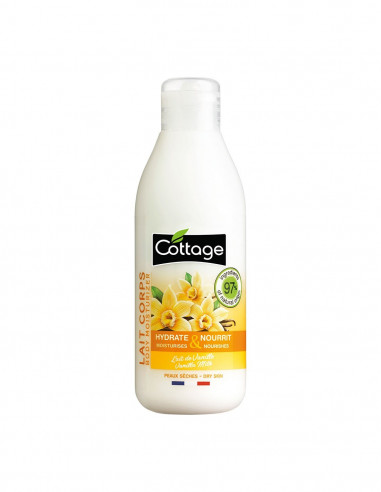 Cottage Hidrata y Nutre Leche Corporal Vainilla 200ml Cottage Hidrata y Nutre Leche Corporal Vainilla 200ml