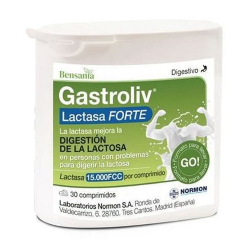 Bensania Gastroliv Lactase Forte 30 Comprimés Bensania Gastroliv Lactase Forte 30 Comprimés
