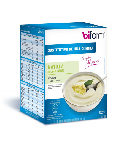 Biform Natillas Limon 6 Sobres Biform Natillas Limon 6 Sobres