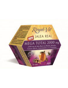 Dietisa Royal Vit Mega Total 2000 Mg 20 Viales
