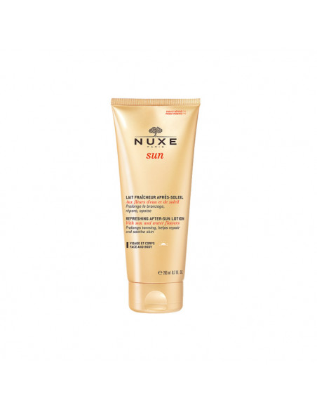 Nuxe Sun Lait Fraîcheur Après Soleil Visage Et Corps 200ml