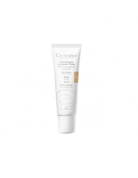 Avene Couvrance Fond De Teint Correcteurs Fluides 2.5 Beige 30ml