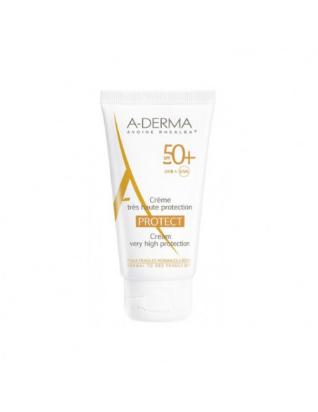 A-Derma Protect Crème Très Haute Protection Spf50 + 40ml