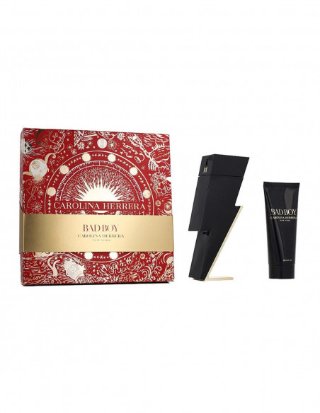Carolina Herrera Bad Boy Eau De Toilette 100ml Spray Gel De Baim 100ml