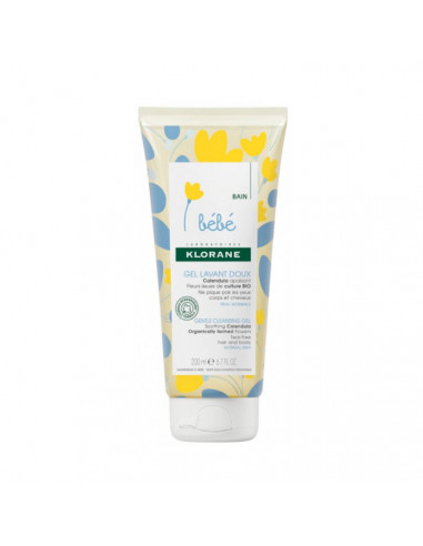 Klorane Baby Gentle Cleansing Gel 200ml Klorane Baby Gentle Cleansing Gel 200ml