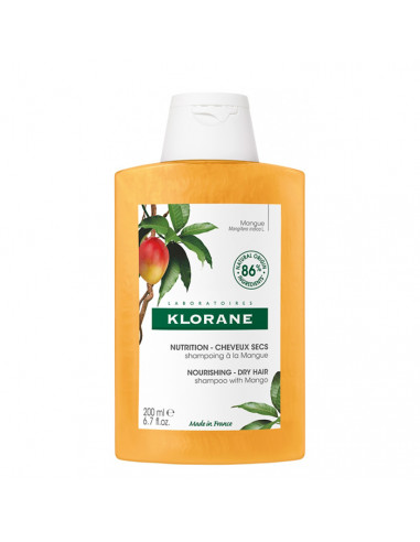 Klorane Shampooing à la Mangue 200ml Klorane Shampooing à la Mangue 200ml