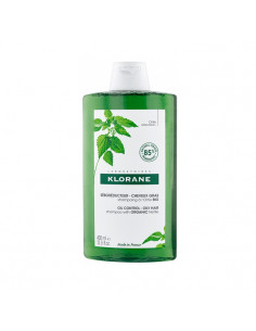 Klorane Shampoing Á l'Ortie Bio - Séborégulateur Cheveux Gras 400ml