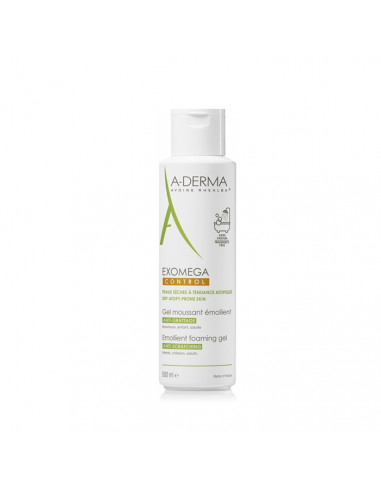 A-Derma Exomega Control Gel Moussant Émollient Anti-Grattage 500ml A-Derma Exomega Control Gel Moussant Émollient Anti-Grattage 500ml