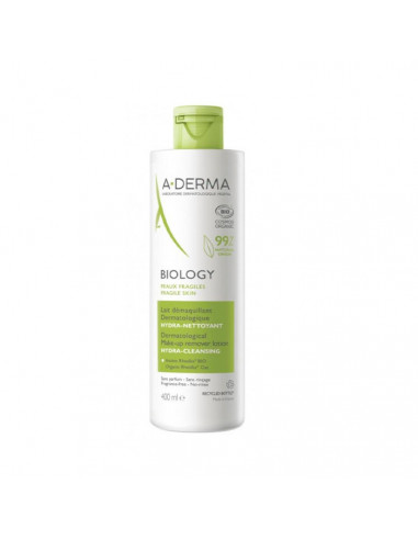A-Derma Biology Lait Démaquillant 400ml A-Derma Biology Lait Démaquillant 400ml