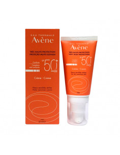 Avéne Crème Visage SPF50+ Peau Sèche et Sensible 50ml