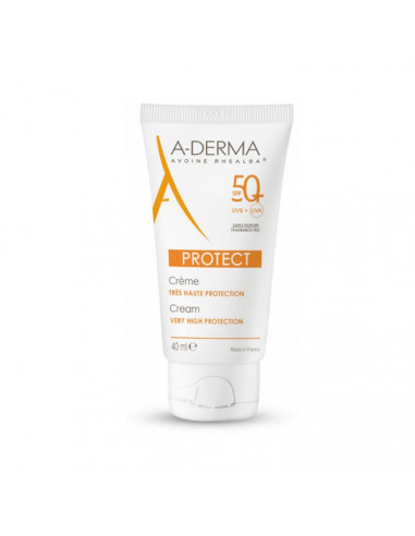 A-Derma Protect Crème Non Parfumée Spf50 + 40ml A-Derma Protect Crème Non Parfumée Spf50 + 40ml
