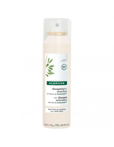 Klorane A LA Leche de Avena Champú Seco Extrasuave 150 ml Klorane A LA Leche de Avena Champú Seco Extrasuave 150 ml