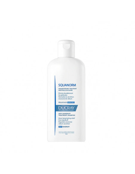 Ducray Squanorm Shampooing Antipelliculaire Gras 200ml