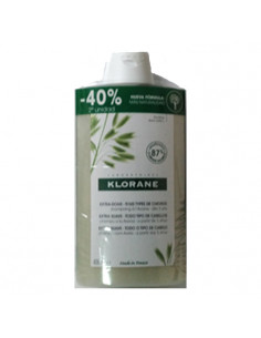 Klorane Champú Extra Suave Avoine 2x400ml