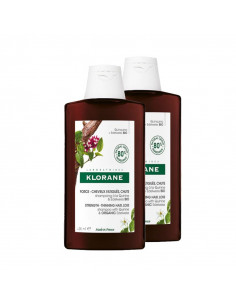 Klorane Shampooing Á La Quinine Et Á L'Edelveiss Bio 2x400ml