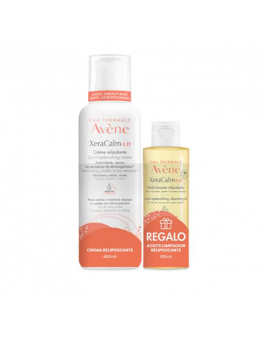 Avène Xeracalm A.D Crème Relipidante 400ml Set 2 Pièces Avène Xeracalm A.D Crème Relipidante 400ml Set 2 Pièces