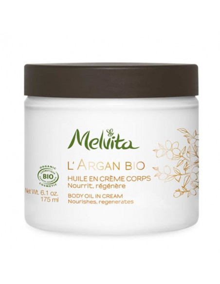 Melvita Huile En Crème Corps L Argan Bio 175ml