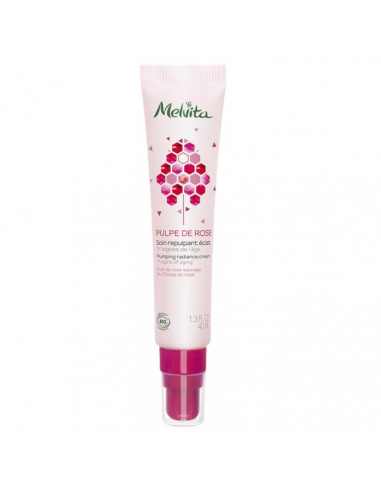 Melvita Pulpe de Rose Soin Repulpant Éclat 40ml Melvita Pulpe de Rose Soin Repulpant Éclat 40ml