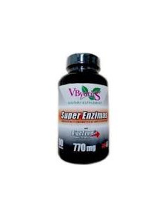 V.byotic Super Enzimas Con Dygeszime 90 Capsulas