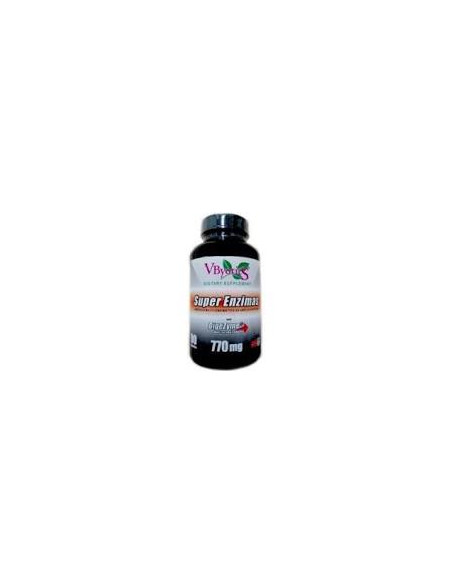 V.byotic Super Enzimas Con Dygeszime 90 Capsulas
