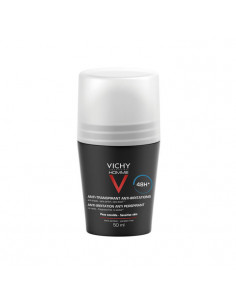 Vichy Homme Déodorant Roll On Peaux Sensibles 50ml
