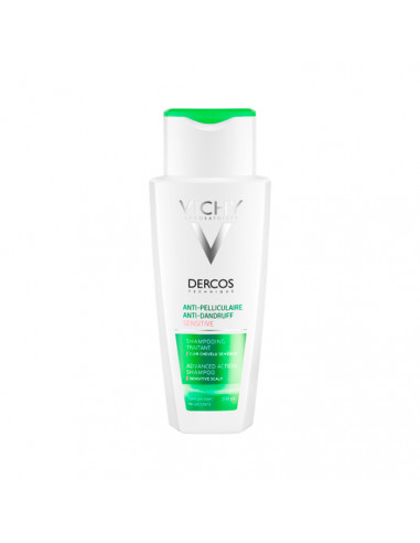 Vichy Dercos Anti Pelliculare Shampooing Cheveux Secs 200ml