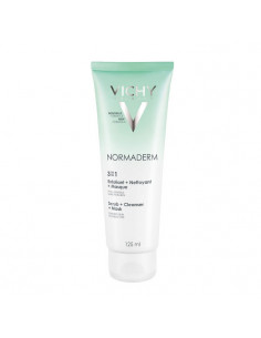 Vichy Normadem 3 In 1 Exfoliant Nettoyant Masque 125ml