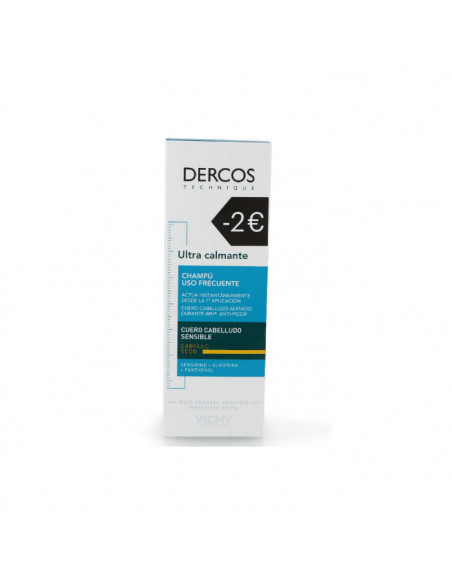 Vichy Dercos Ultra Soothing Shampoo for Dry Hair 200ml