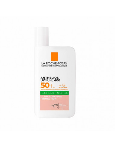 Anthelios Uv-Mune 400 Oil Control Fluid With Colour SPF50+ - 50ml Anthelios Uv-Mune 400 Oil Control Fluid With Colour SPF50+ - 50ml