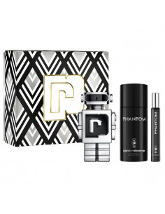 Paco Rabanne Phantom Eau de Toilette Vaporisateur 100ml Coffret 3 Prod