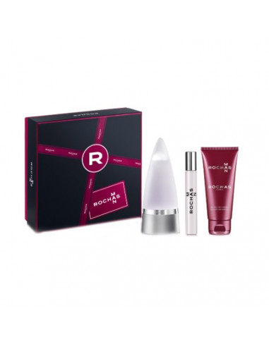 Rochas Man Eau De Toilette Vaporisateur 100ml Coffret 3 Produits