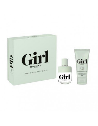 Rochas Girl Eau De Toilette Vaporisateur 60ml Coffret 2 Produits Rochas Girl Eau De Toilette Vaporisateur 60ml Coffret 2 Produits
