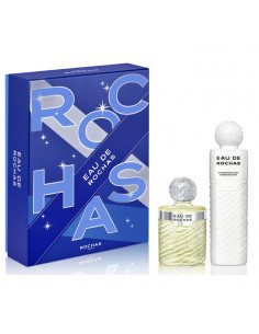Rochas Eau Rochas Eau De Toilette Vaporisateur 220ml Coffret 2 Produit
