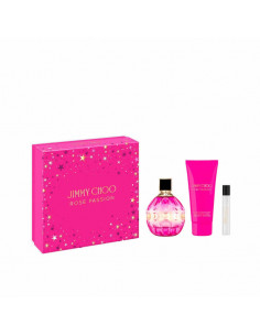 Jimmy Choo Rose Passion Eau De Parfum Vaporisateur 100ml Coffret 3 Pro