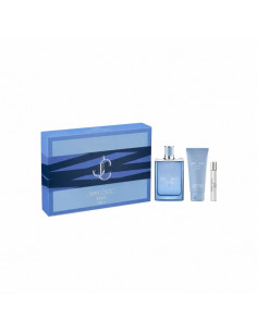 Jimmy Choo Man Aqua Eau De Toilette Vaporisateur 100ml Coffret 3 Produ