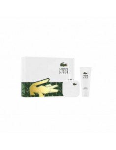 Lacoste L.12.12 Blanc Men Eau De Toilette Vaporisateur 100ml Coffret 2
