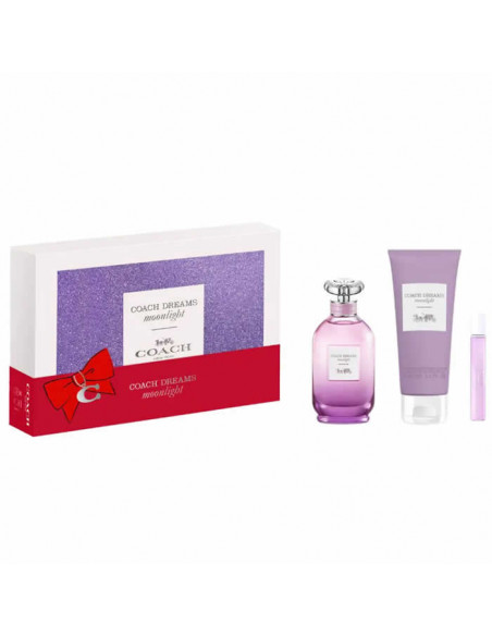 Coach Dreams Moonlight Eau De Perfume Vaporisateur 90ml Coffret 3 Prod