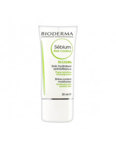 Bioderma Sebium Mat Control Soin Hydratant Anti-Brillance 30ml
