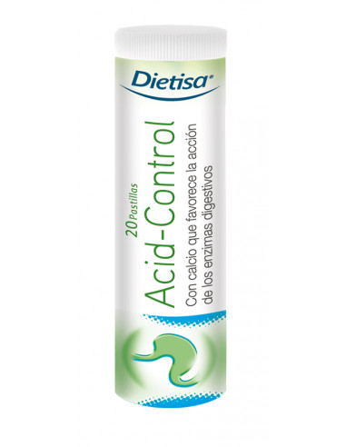 Dietisa Acid Control Gastric 20 Pastillas